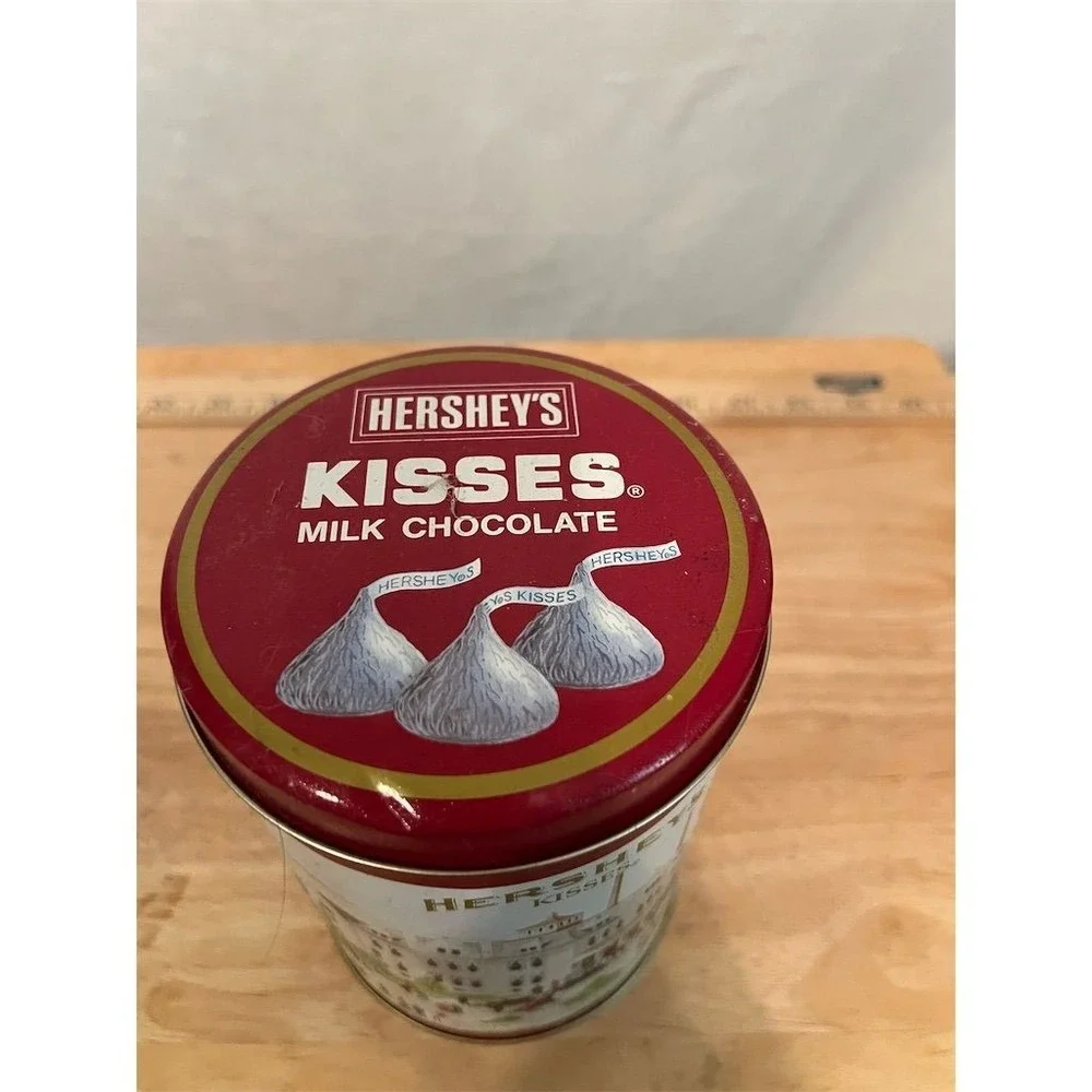 Vintage 1990 Hershey's Kisses‎ Hometown Series Canister #4